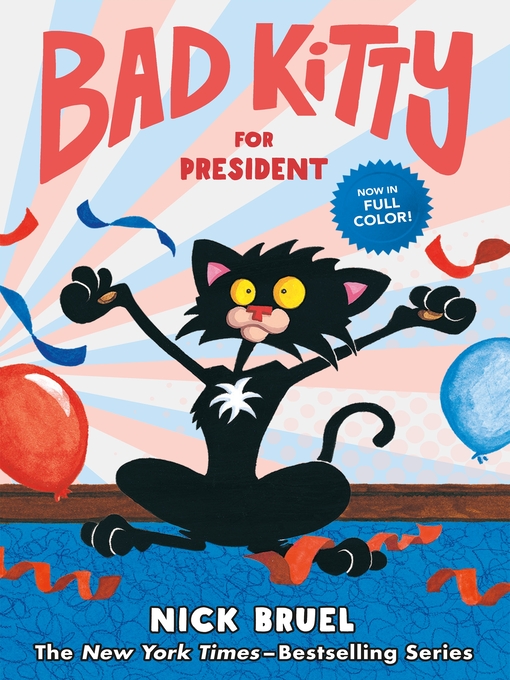 Cover image for Bad Kitty for President